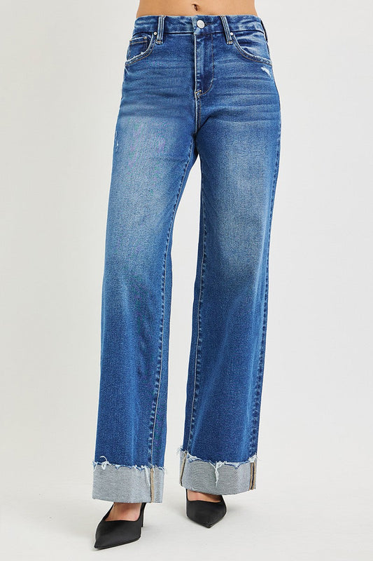 Rust & Reins Ranch Road wide-leg jeans — how to style western denim