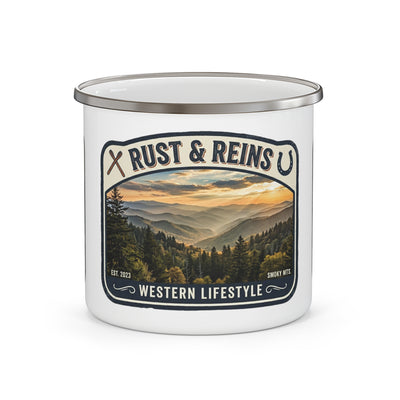 Enamel Camping Mug — Rust & Reins western lifestyle