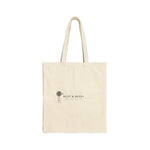Canvas Tote Bag — Minimal Floral 