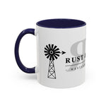 Trust & Reins Accent Coffee Mug – Western Lifestyle Logo Ceramic Mug (11oz/15oz)