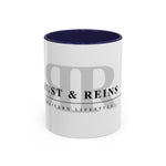 Trust & Reins Accent Coffee Mug – Western Lifestyle Logo Ceramic Mug (11oz/15oz)