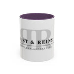 Trust & Reins Accent Coffee Mug – Western Lifestyle Logo Ceramic Mug (11oz/15oz)