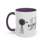 Trust & Reins Accent Coffee Mug – Western Lifestyle Logo Ceramic Mug (11oz/15oz)