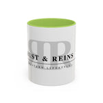 Trust & Reins Accent Coffee Mug – Western Lifestyle Logo Ceramic Mug (11oz/15oz)