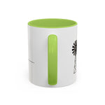Trust & Reins Accent Coffee Mug – Western Lifestyle Logo Ceramic Mug (11oz/15oz)