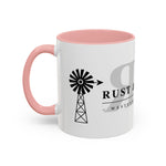 Trust & Reins Accent Coffee Mug – Western Lifestyle Logo Ceramic Mug (11oz/15oz)