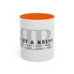 Trust & Reins Accent Coffee Mug – Western Lifestyle Logo Ceramic Mug (11oz/15oz)