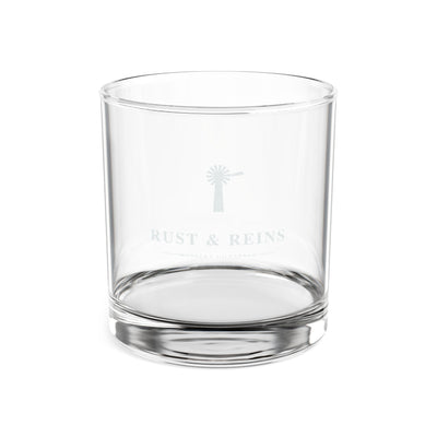 Rust & Reins Western Lifestyle — Engraved Whiskey Glass, 10.5oz