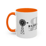 Trust & Reins Accent Coffee Mug – Western Lifestyle Logo Ceramic Mug (11oz/15oz)