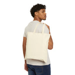 Canvas Tote Bag — Minimal Floral 