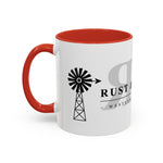 Trust & Reins Accent Coffee Mug – Western Lifestyle Logo Ceramic Mug (11oz/15oz)