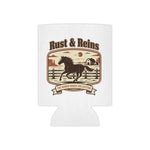 Rust & Reins Can Cooler – Western Horse Ranch Beverage Insulator
