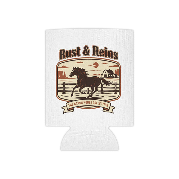 Rust & Reins Can Cooler – Western Horse Ranch Beverage Insulator