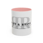 Trust & Reins Accent Coffee Mug – Western Lifestyle Logo Ceramic Mug (11oz/15oz)