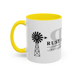 Trust & Reins Accent Coffee Mug – Western Lifestyle Logo Ceramic Mug (11oz/15oz)