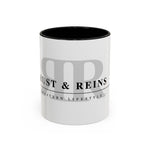 Trust & Reins Accent Coffee Mug – Western Lifestyle Logo Ceramic Mug (11oz/15oz)