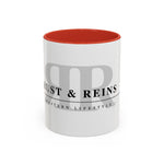 Trust & Reins Accent Coffee Mug – Western Lifestyle Logo Ceramic Mug (11oz/15oz)