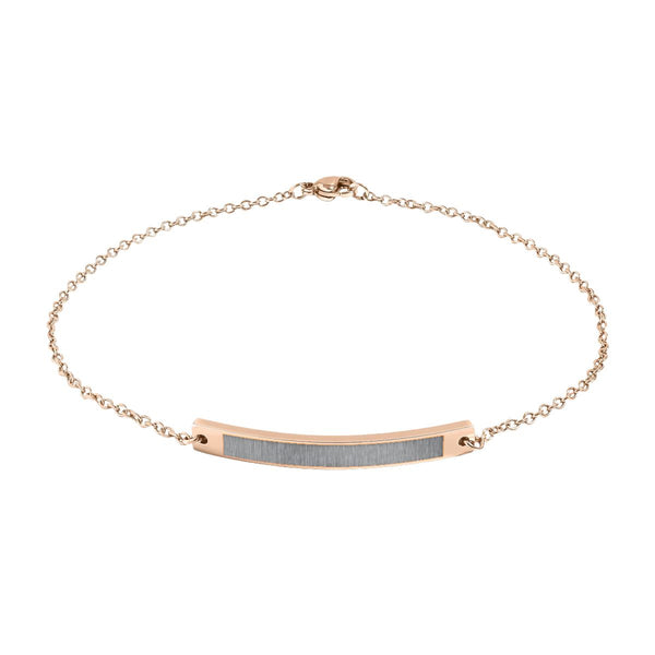 Boot Trail Anklet - Stainless Steel PVD Western Engraved Jewelry by Rust & Reins | Iron Rose Collection